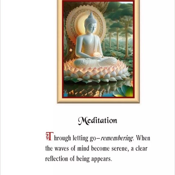 THE MOUNTAIN PATH-Poetic Teachings of the Buddha-Handmade-Color-Mauka Way-Hawaii - Picture 12 of 13